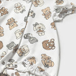 Baby Teddy Bear Snuggle Romper mayoral