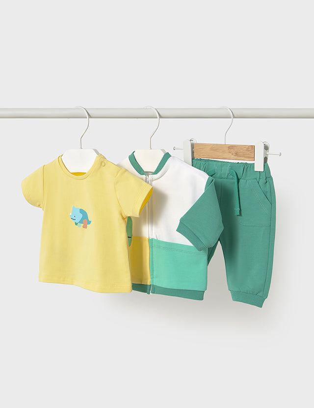 Baby Dino Buddies 3-Piece Outfit Set mayoral