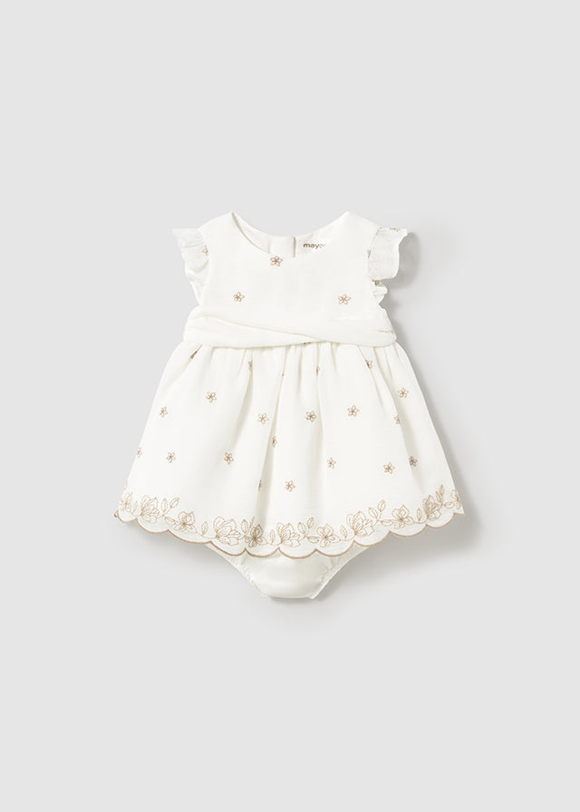 Baby Golden Blossom Dress mayoral