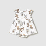 Baby Teddy & Bunny Playdate Dress mayoral
