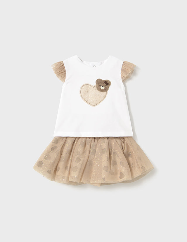 Baby Bear Hug Tulle Dress mayoral