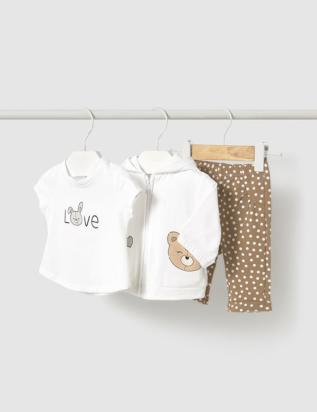 Baby Love & Bears Tracksuit Set mayoral