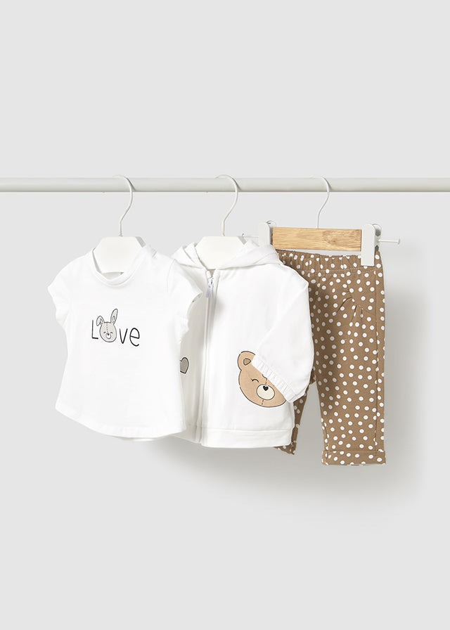 Baby Love & Bears Tracksuit Set mayoral