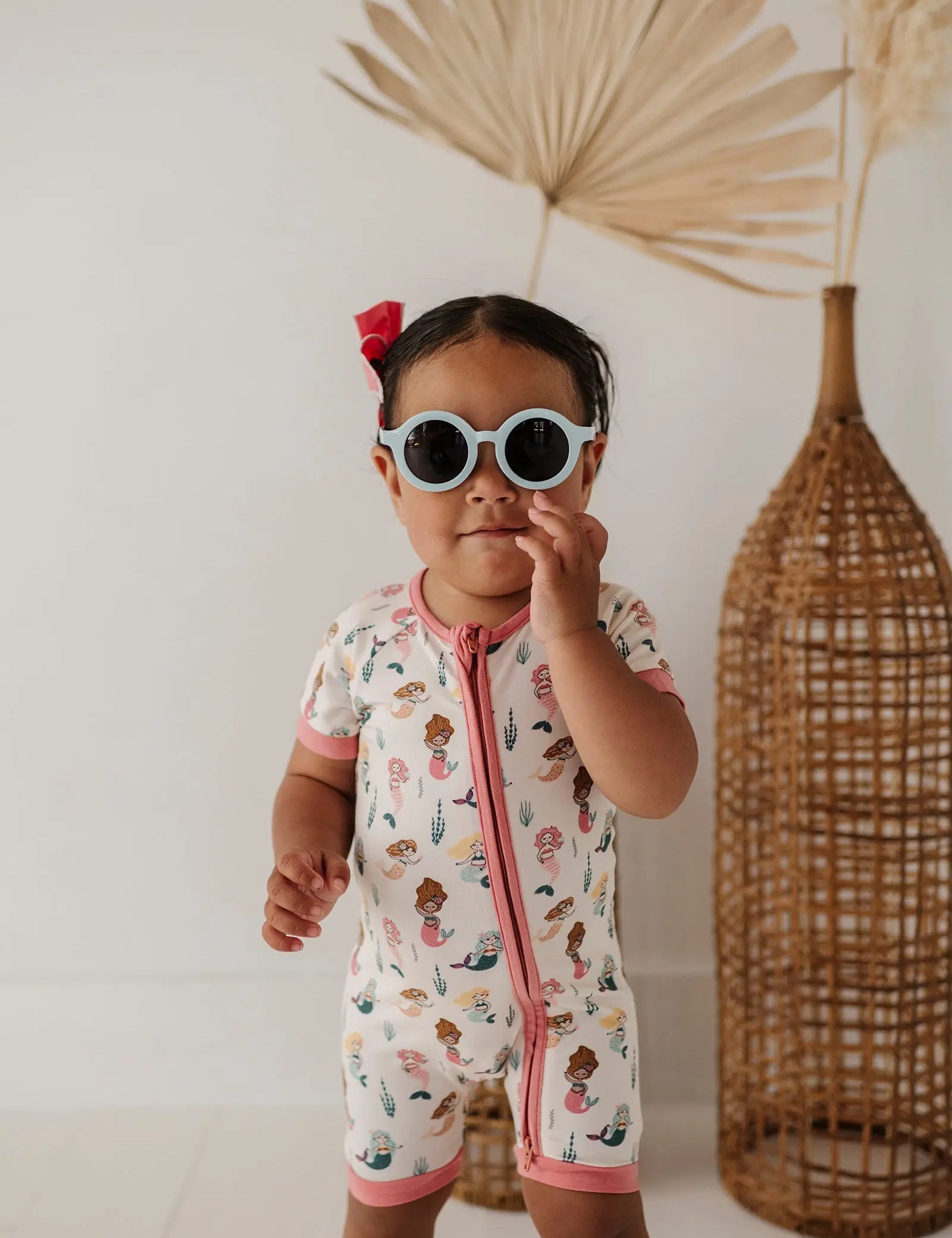 Baby Mermaid Zip Romper Babysprouts