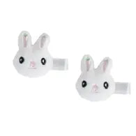 Fuzzy Bunny Clip bow and arrow