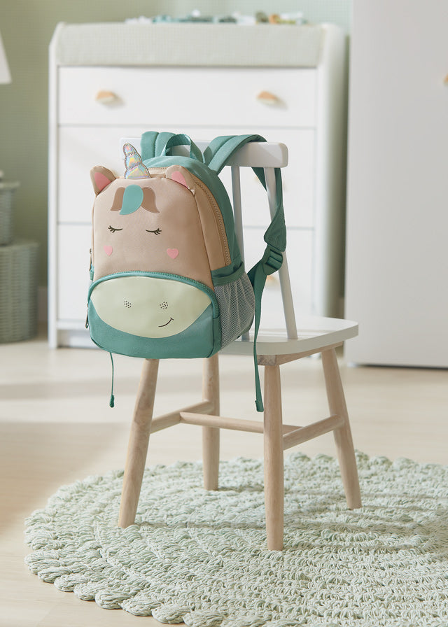 Baby Aqua Unicorn Backpack mayoral