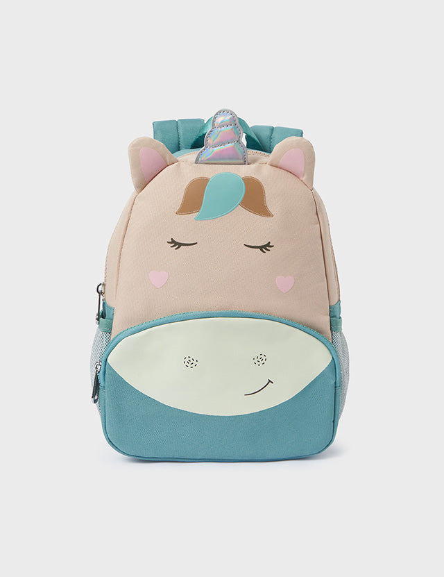 Baby Aqua Unicorn Backpack mayoral