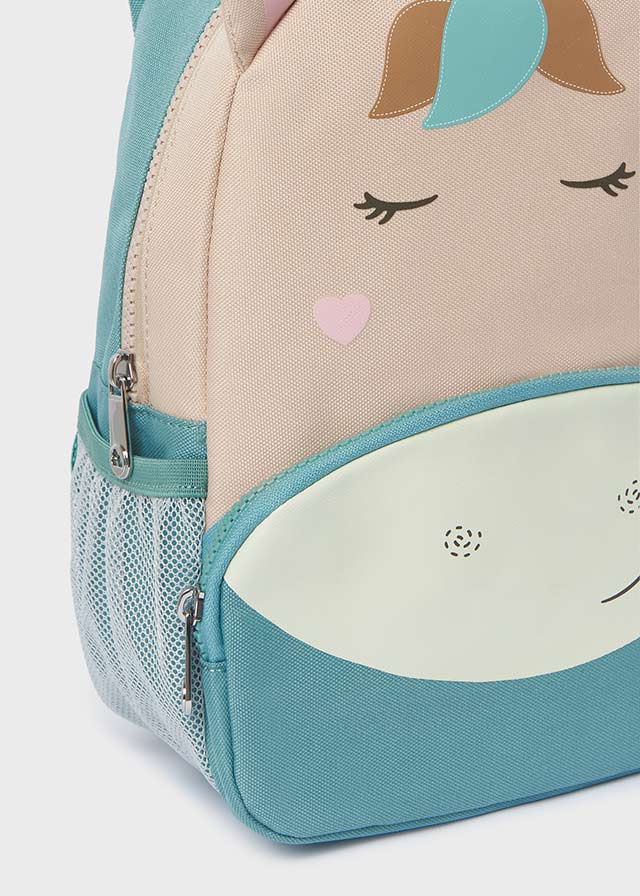 Baby Aqua Unicorn Backpack mayoral