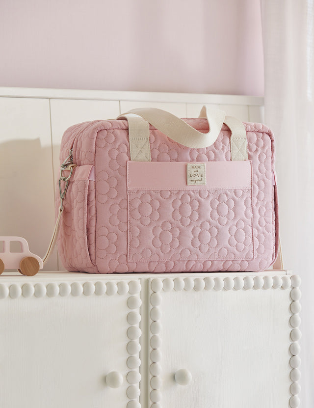 Your Favorite Diaper Bag in Rose mayoral