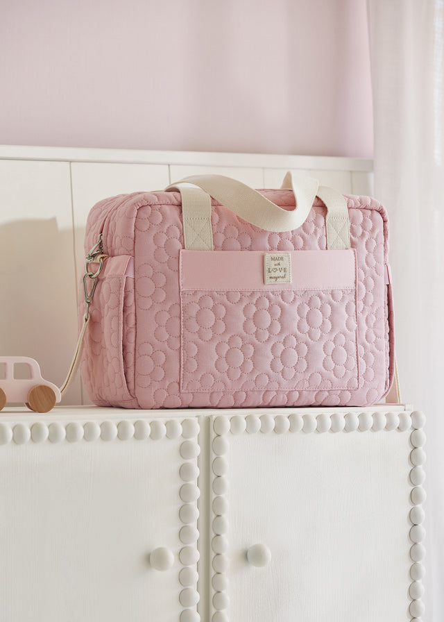 Your Favorite Diaper Bag in Rose mayoral