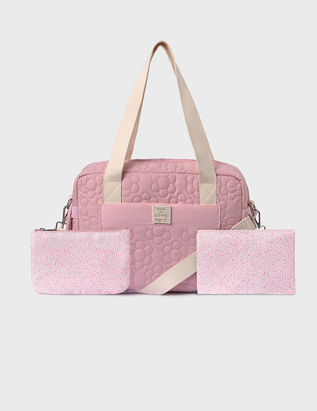 Your Favorite Diaper Bag in Rose mayoral