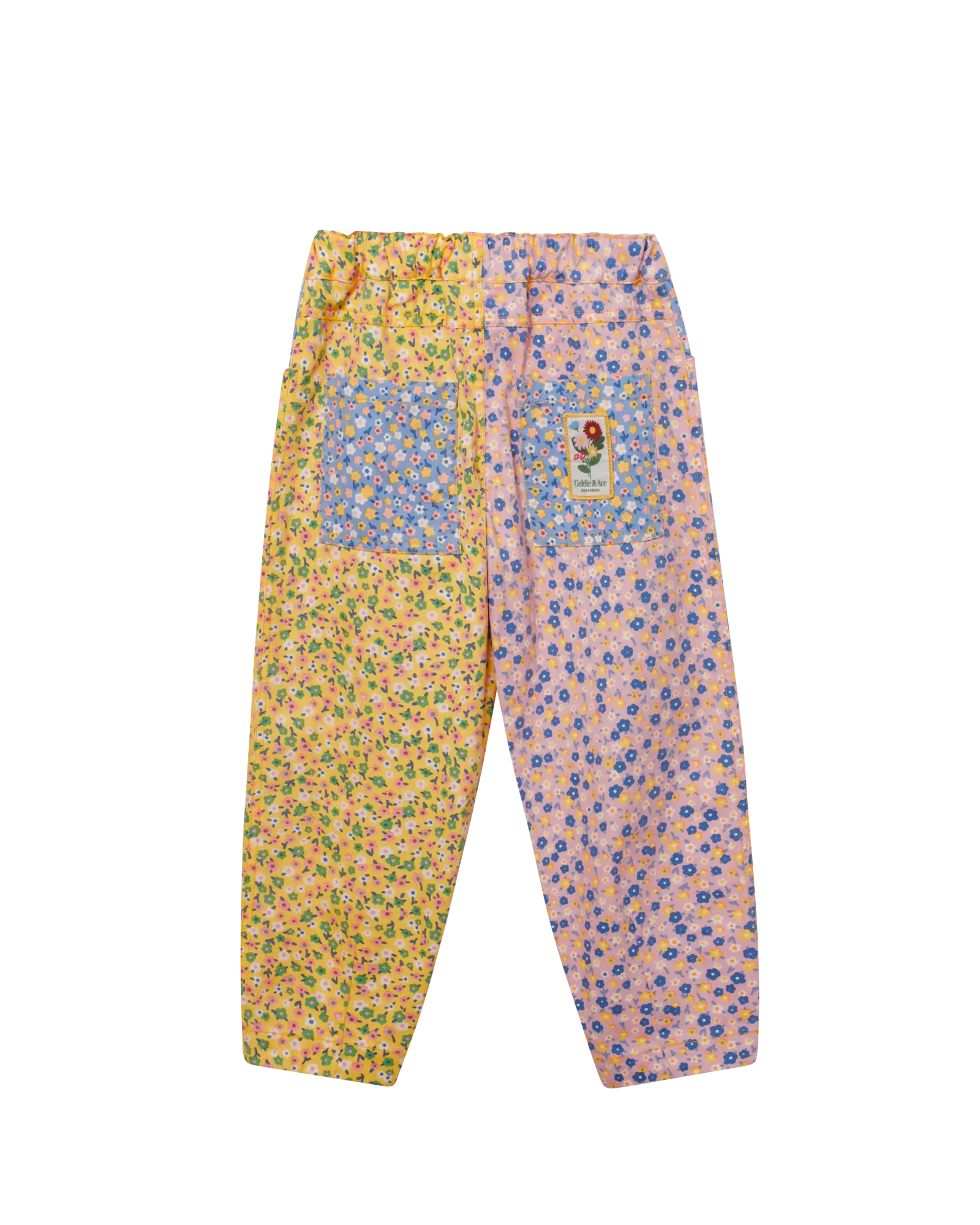 Toddler Posy Print Barrel Leg Jeans Goldie&Ace