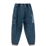Kid Denim Stripe Pocket Kit Jogger Pants Goldie&Ace