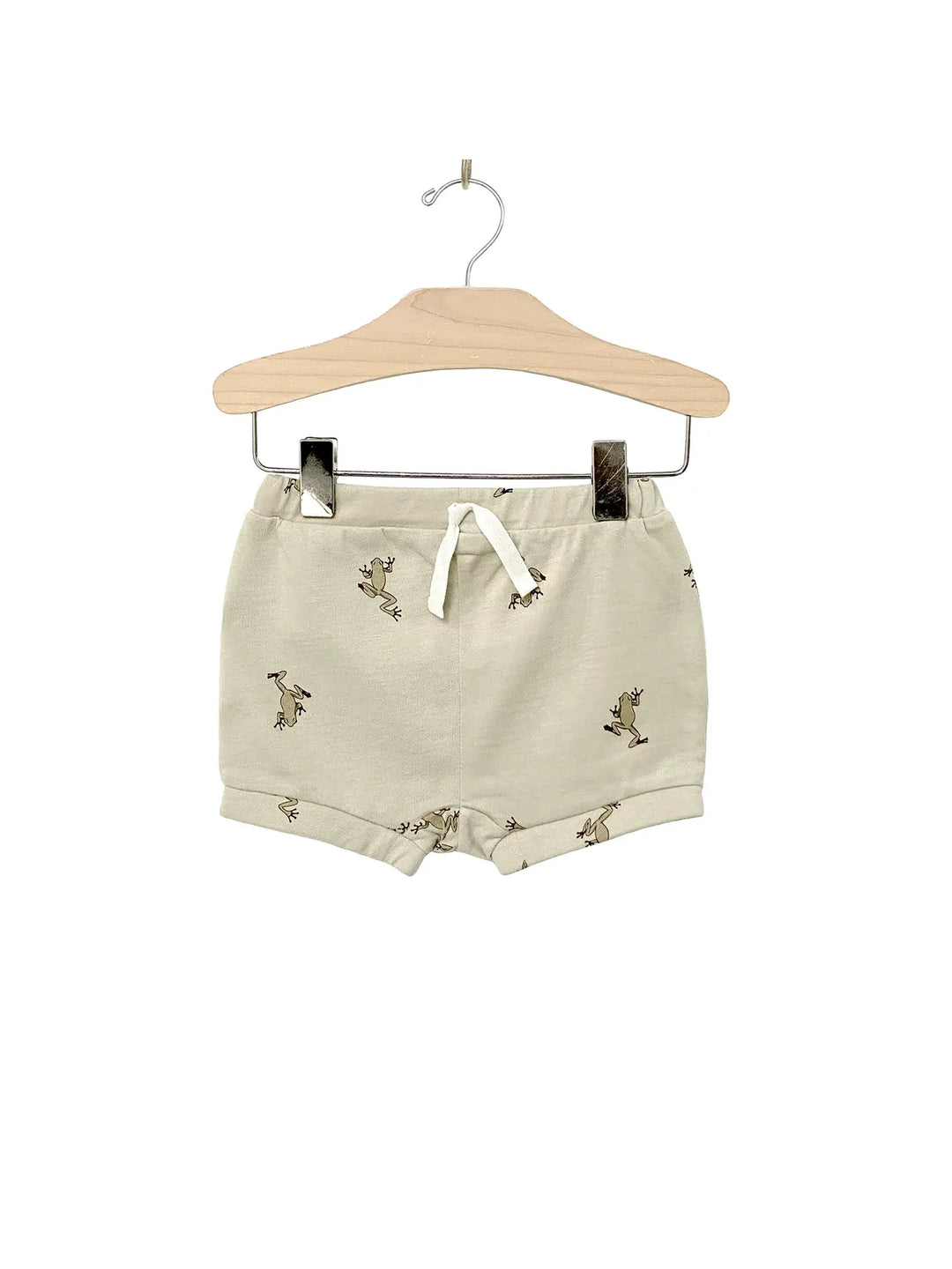 Cotton Baby Shorts - Frogs