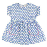 Kid Short and Scalloped Summer Dress Miki Miette