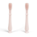 Baby Finger Toothbrush & Tongue Cleaner Oral Set 3m+ (Blush) Ali+Oli