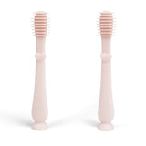 Baby Finger Toothbrush & Tongue Cleaner Oral Set 3m+ (Blush) Ali+Oli