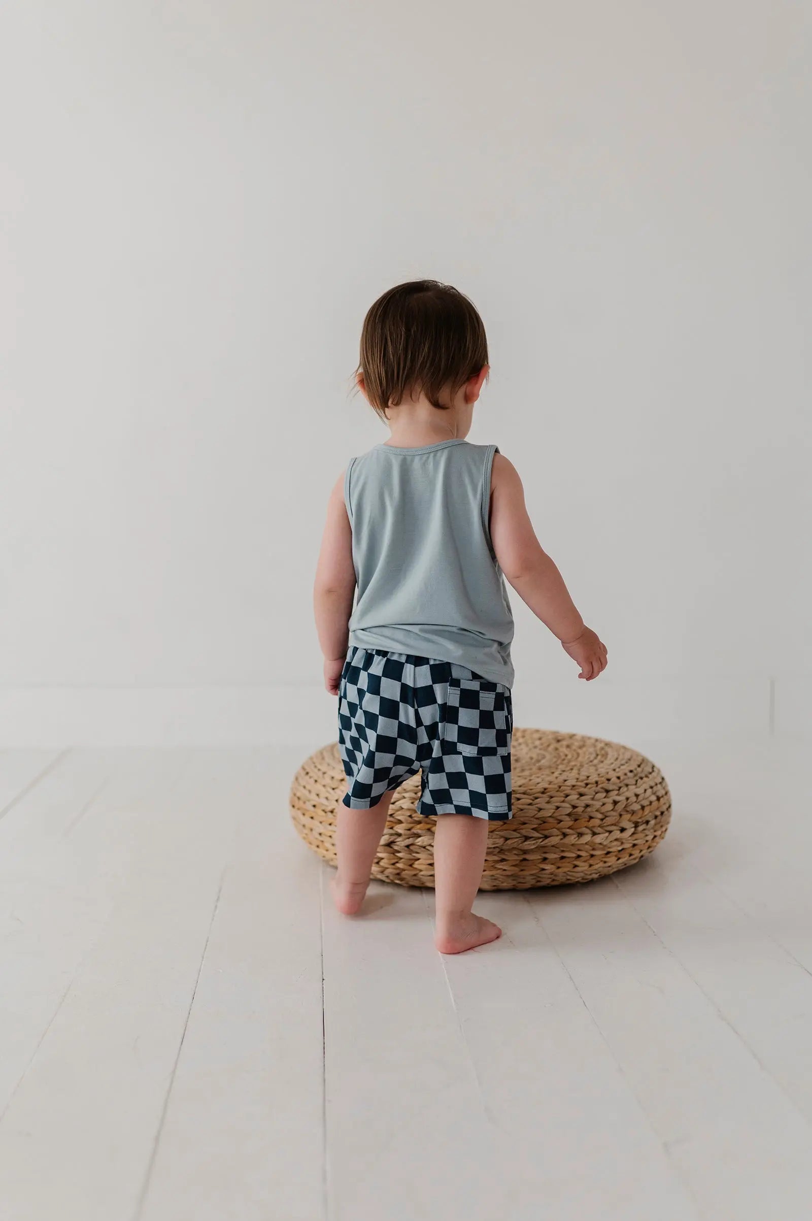 Baby Checkered Stardew Shorts Babysprouts