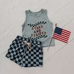 Baby Checkered Stardew Shorts Babysprouts