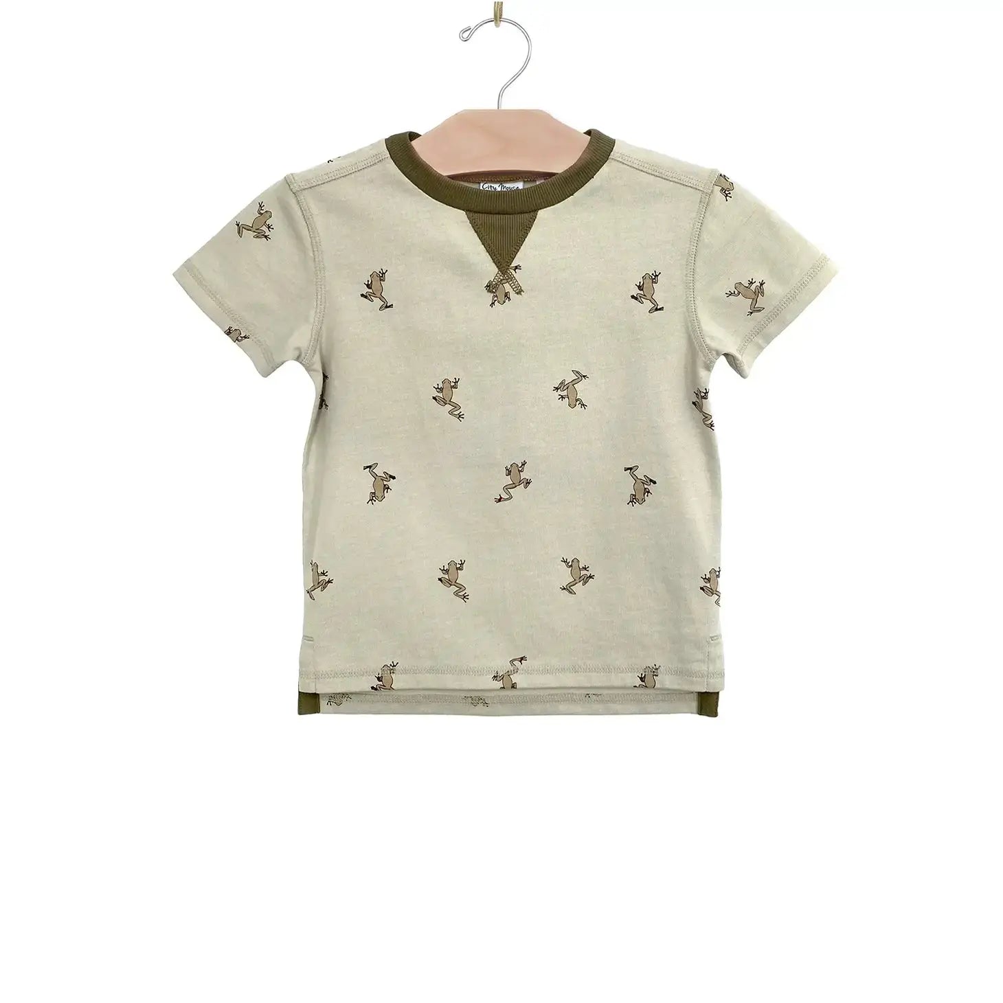 Toddler Patch Tee - Frogs City Mouse Studio