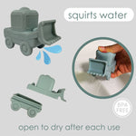 Baby Ali+Oli Bath Toys BPA-Free Food-Grade Silicone 3pc Water Set Ali+Oli