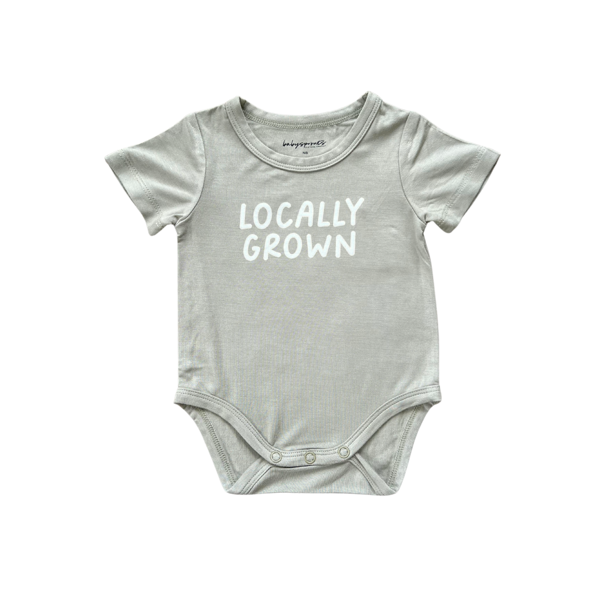 Baby Locally Grown Onesie Babysprouts