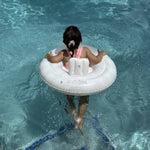 Baby Ali+Oli Baby Swim Seat Ring Pool Float (Checkers) Ali+Oli