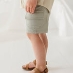 Baby Adventure Time Shorts in Seagrass Babysprouts