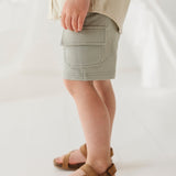 Baby Adventure Time Shorts in Seagrass Babysprouts