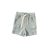 Baby Adventure Time Shorts in Seagrass Babysprouts