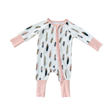 Baby Birds of a Feather Zip Romper Babysprouts