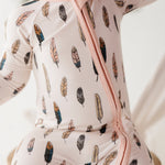 Baby Birds of a Feather Zip Romper Babysprouts