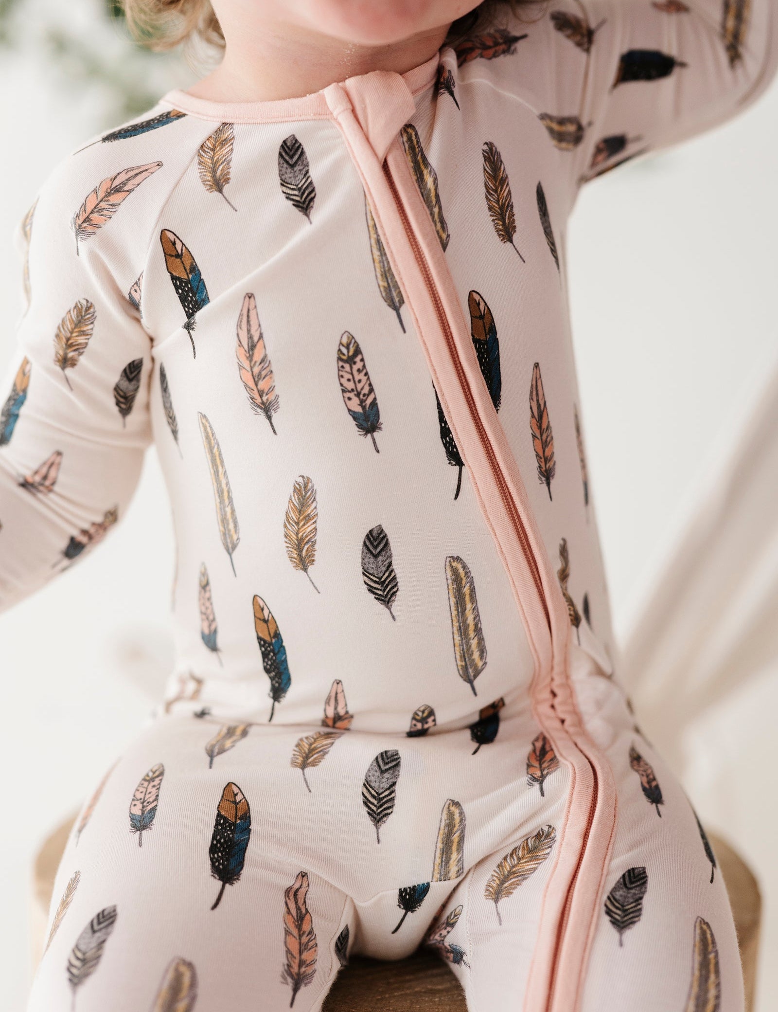 Baby Birds of a Feather Zip Romper Babysprouts