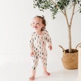 Baby Birds of a Feather Zip Romper Babysprouts