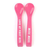 Love First Bite Miss Mess Spoon Set Bella Tunno