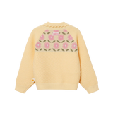 Toddler Dahlia Knit Collar Cardigan Goldie&Ace