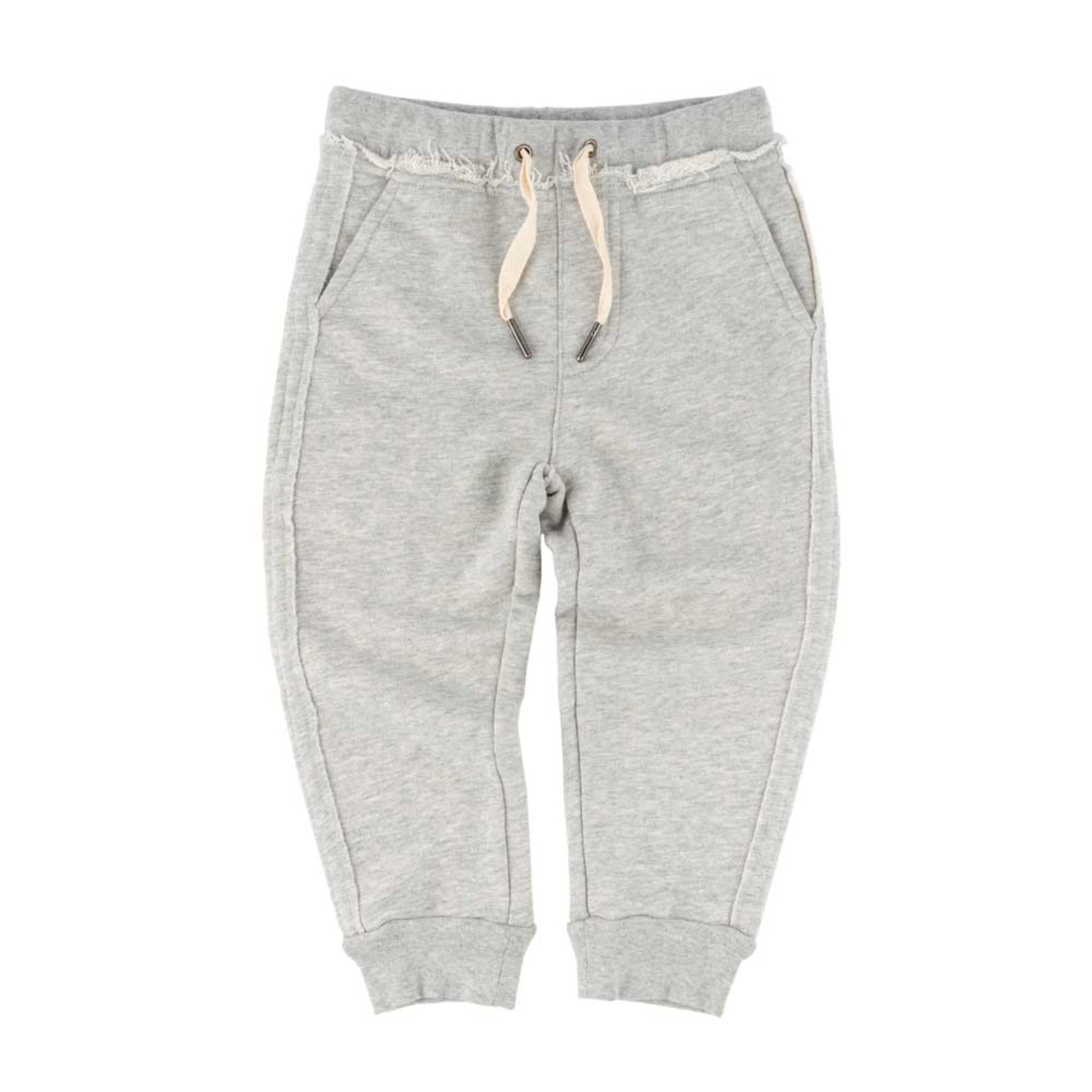 Baby Ziggy Jogger Heather Grey Miki Miette