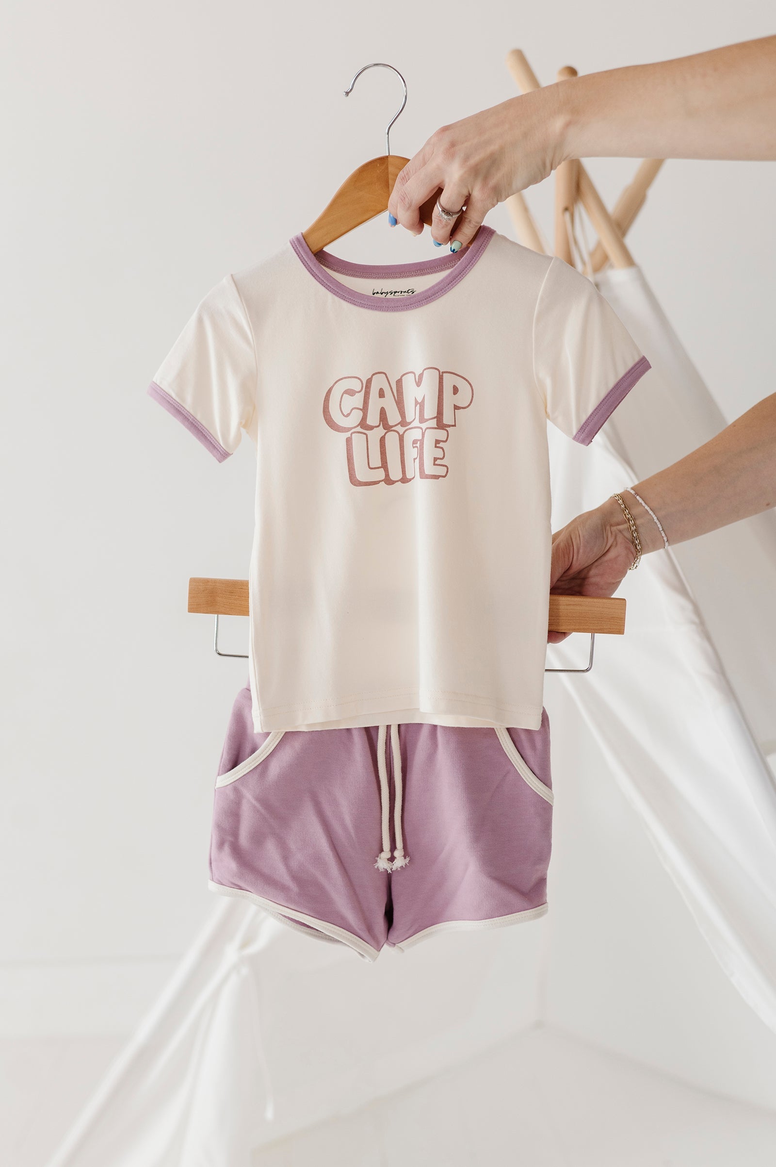 Baby Camp Life Retro Tee Babysprouts