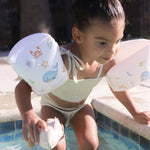 Baby Ali+Oli Swim Arm Band Wings Inflatable Float  (Undersea) Ali+Oli