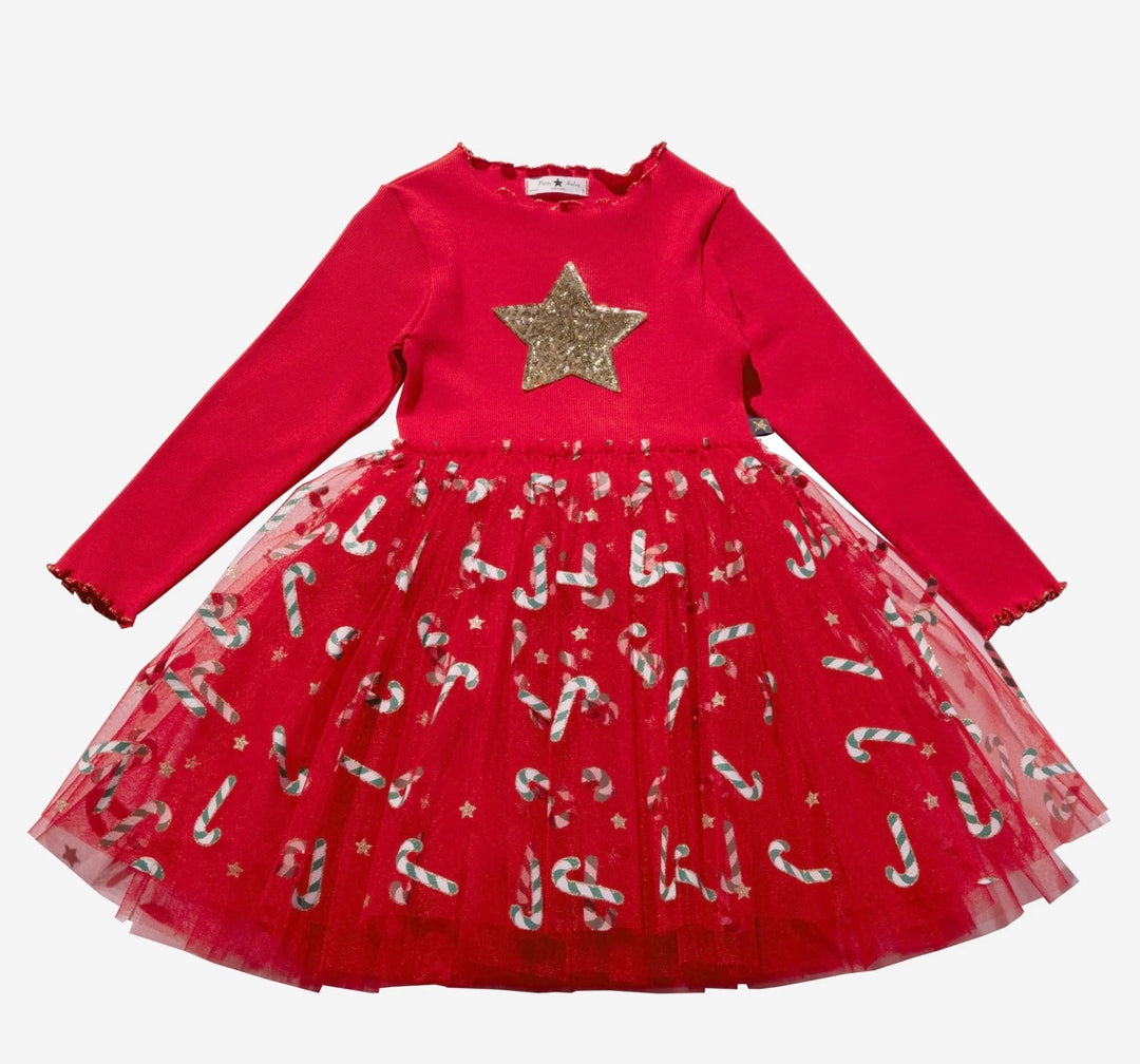 Red Candy Cane TuTu Dress