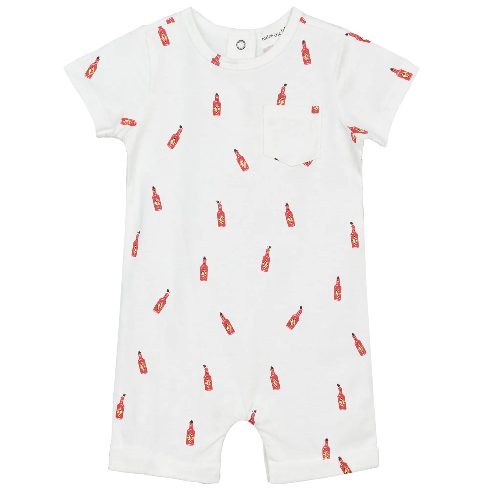 Baby Off White Romper Miles