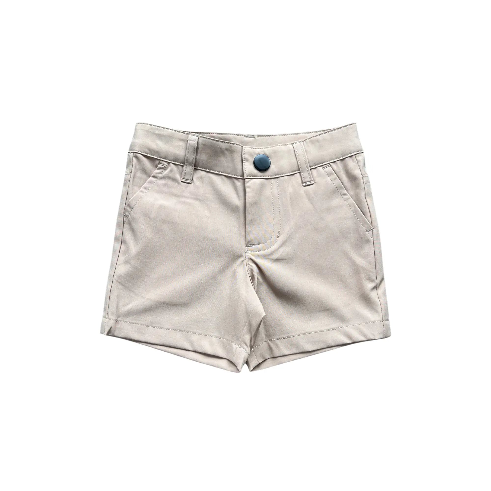 Baby Dressy Shorts in Khaki Babysprouts