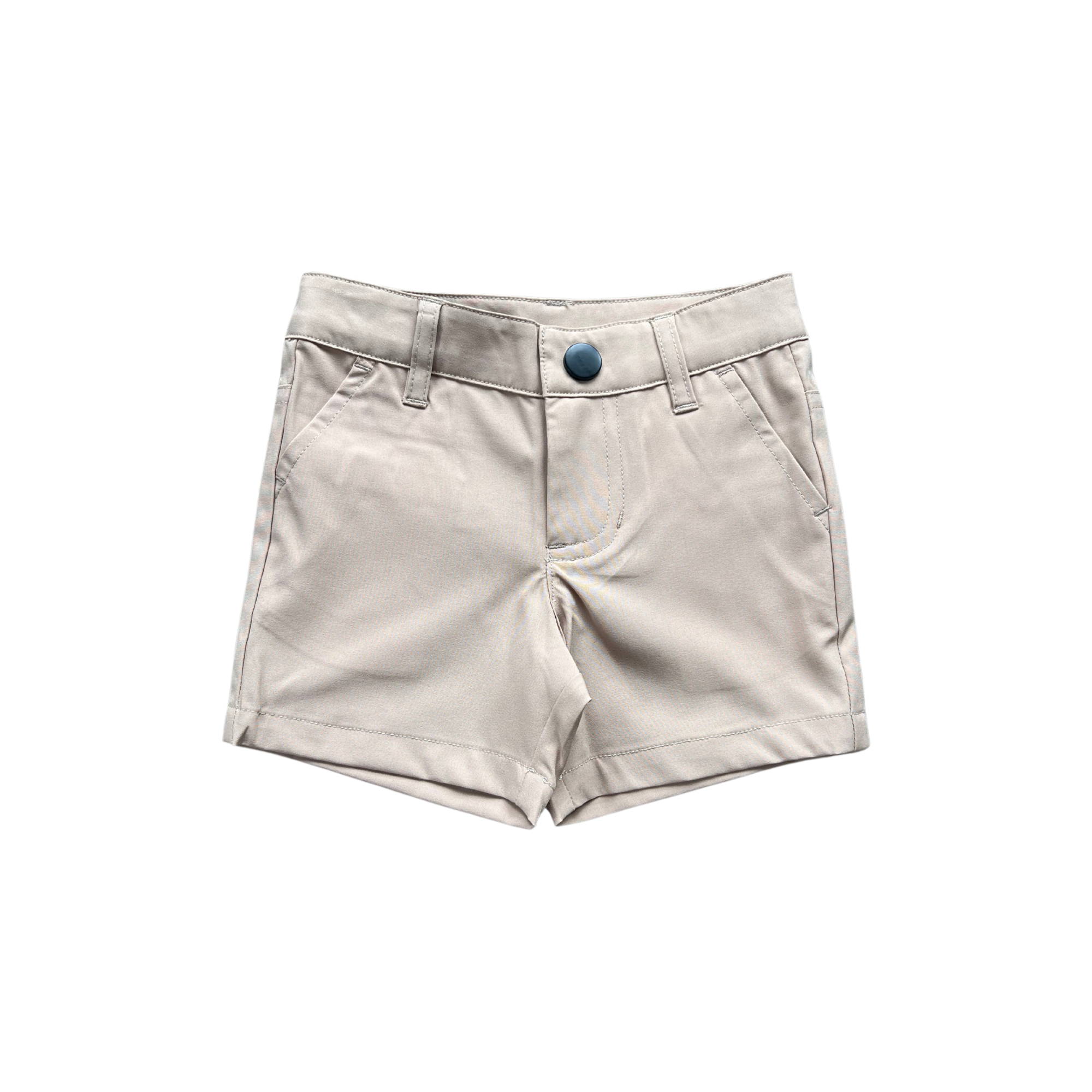 Baby Dressy Shorts in Khaki Babysprouts