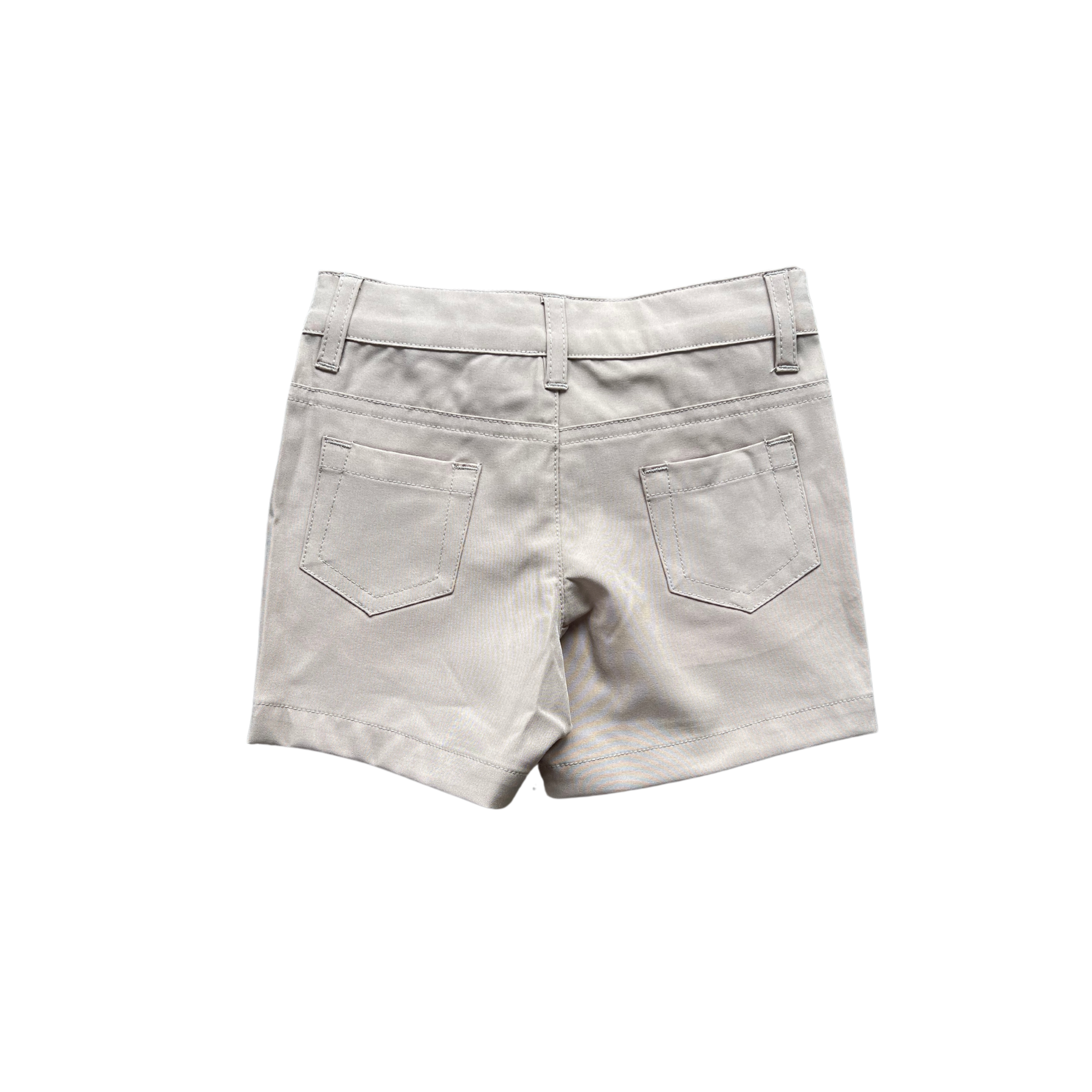 Baby Dressy Shorts in Khaki Babysprouts