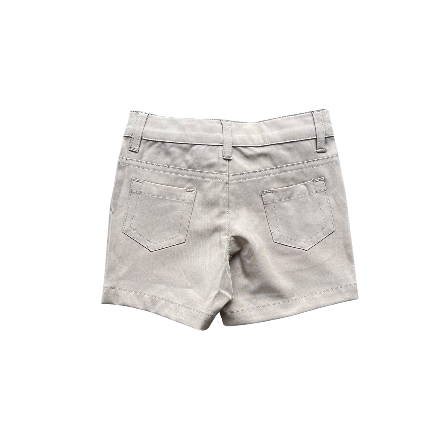 Boys Dressy Shorts in Khaki