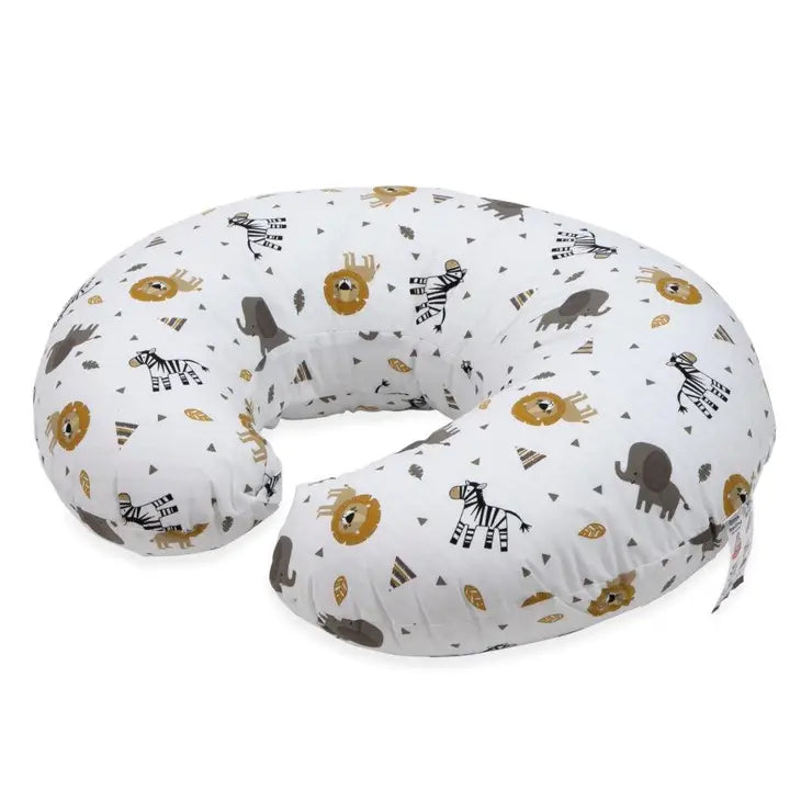 Nursing + Infant Feeding Support Pillow - Zoo Animal