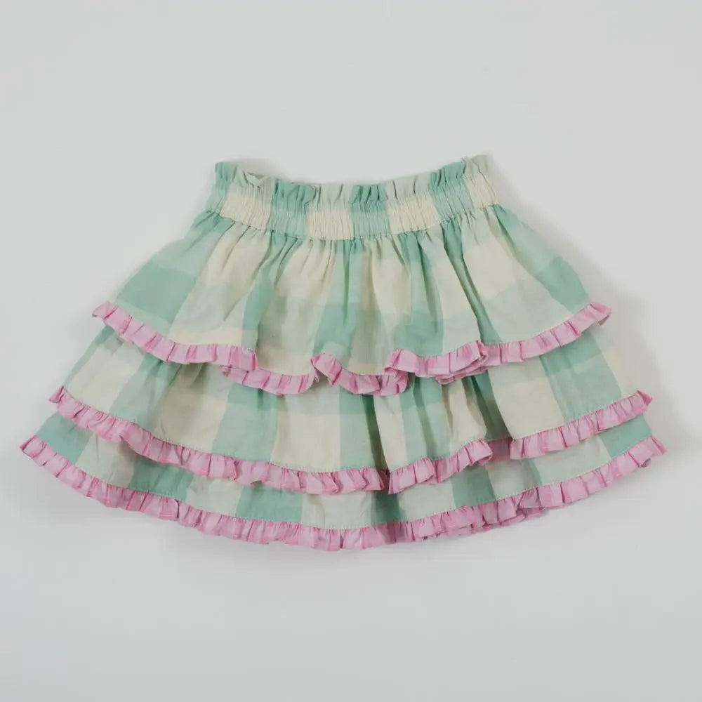 Kid Gangham Rara Skirt Goldie & Ace