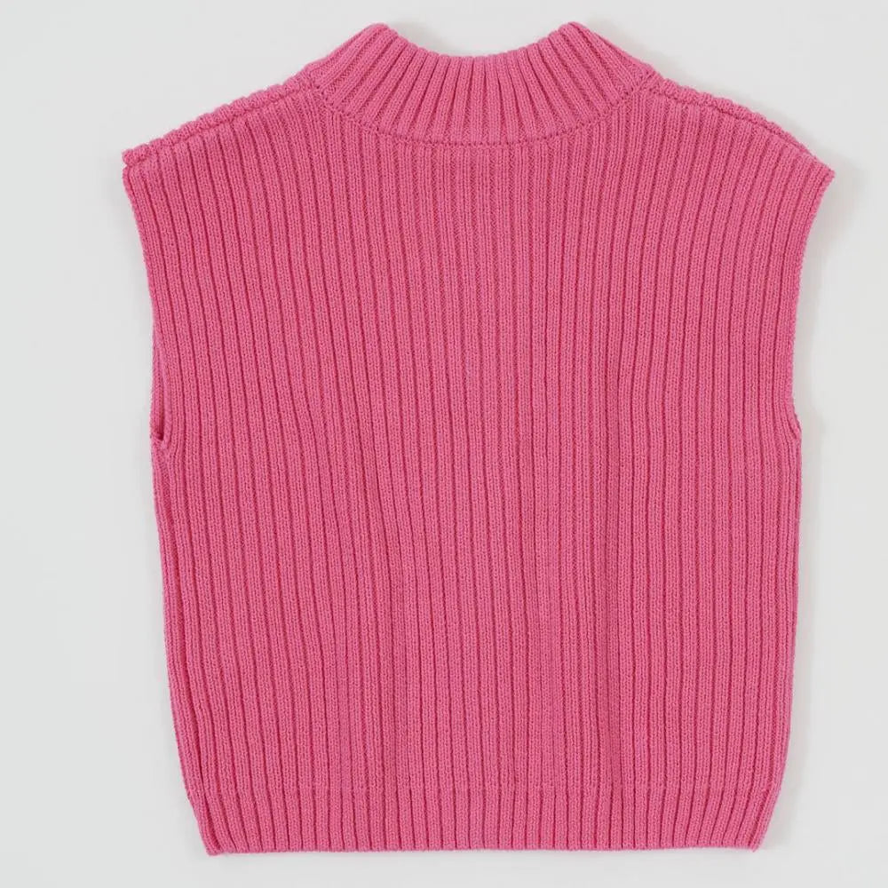 Kid Apres Surf Rib Knit Vest Goldie & Ace
