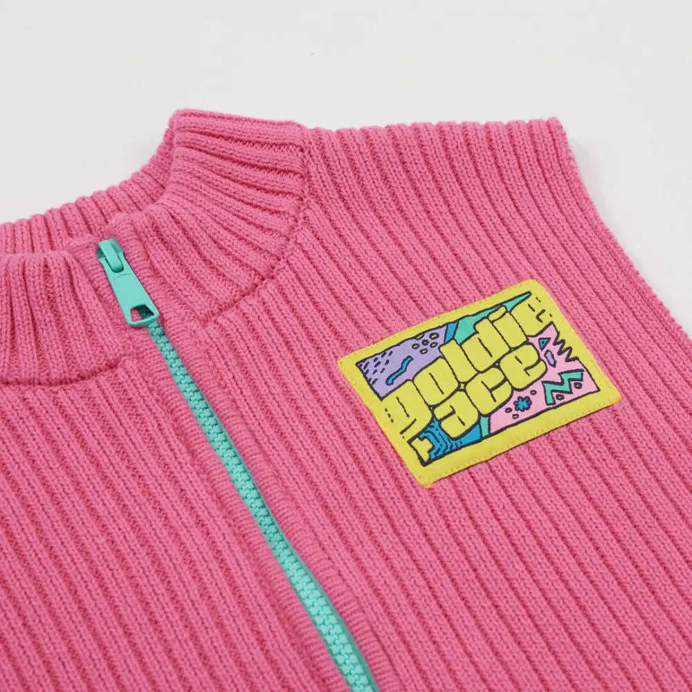 Kid Apres Surf Rib Knit Vest Goldie & Ace
