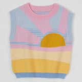 Kid Sunrise Knit Vest Goldie & Ace